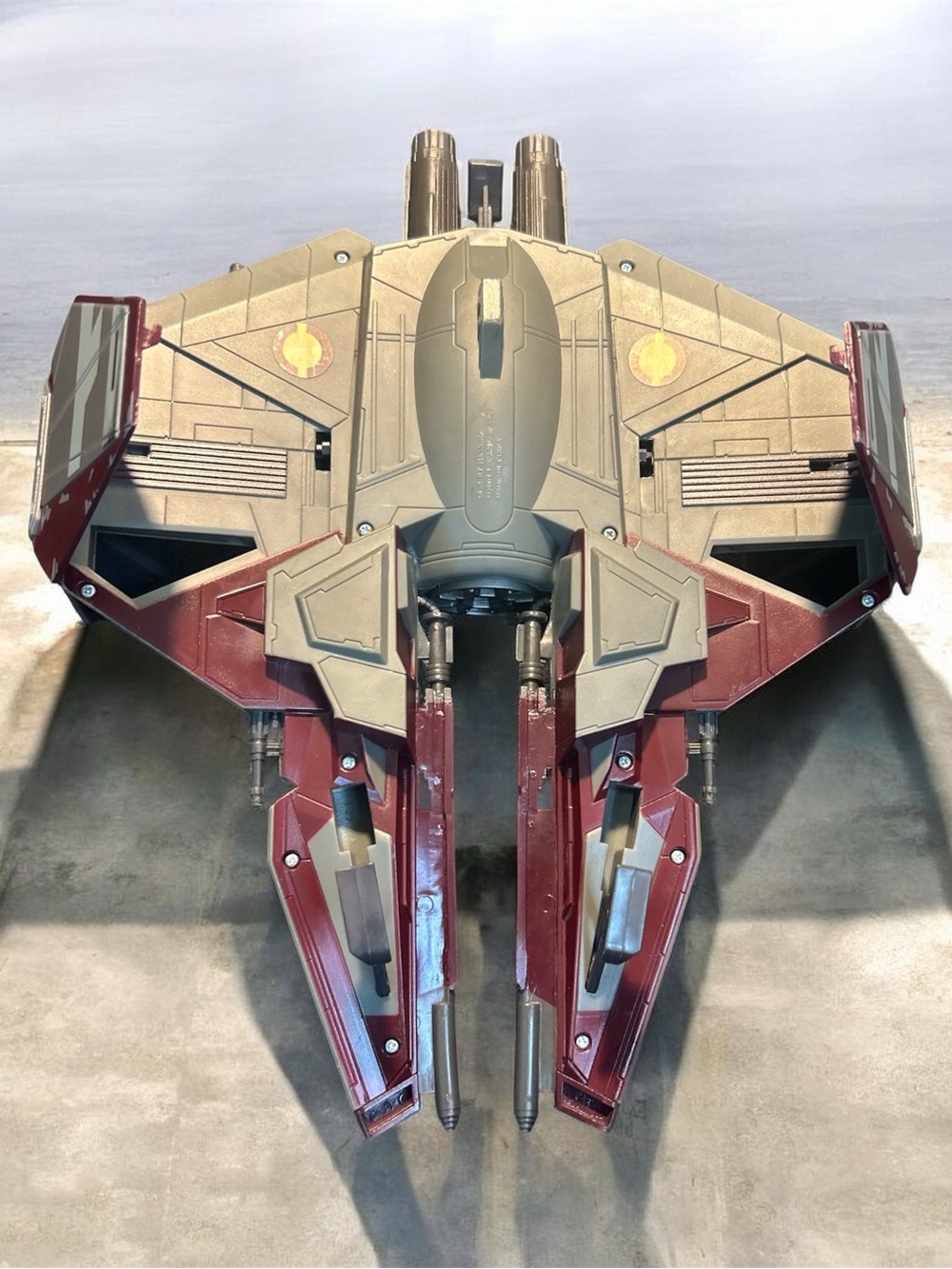 Star Wars 2004 Hasbro Obi-Wan Kenobi Jedi Starfighter Revenge Of The Sith